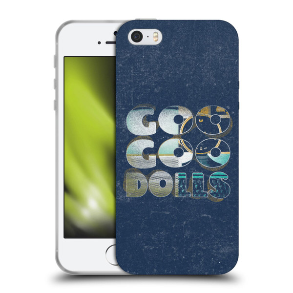 Goo Goo Dolls Graphics Rarities Bold Letters Soft Gel Case for Apple iPhone 5 / 5s / iPhone SE 2016