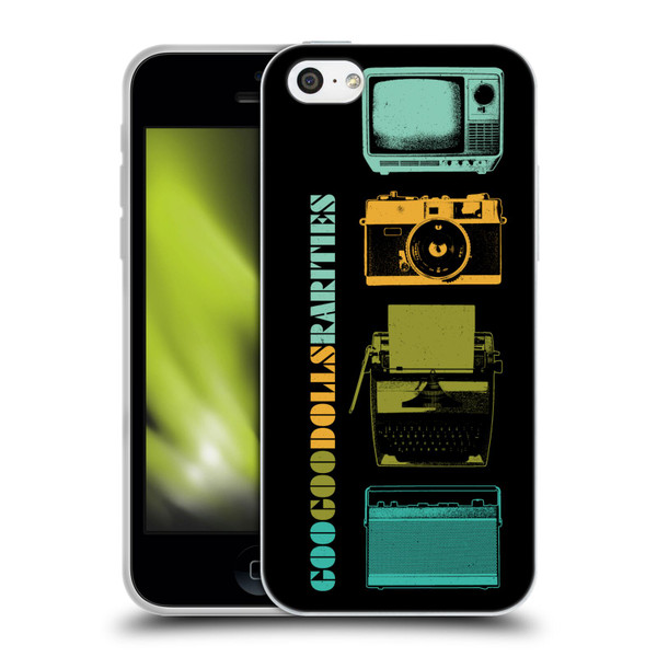Goo Goo Dolls Graphics Rarities Vintage Soft Gel Case for Apple iPhone 5c