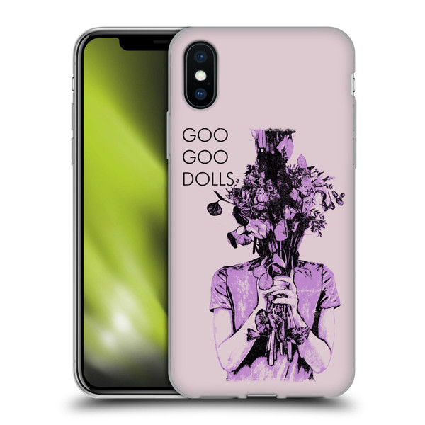 Goo Goo Dolls Graphics Chaos In Bloom Soft Gel Case for Apple iPhone X / iPhone XS