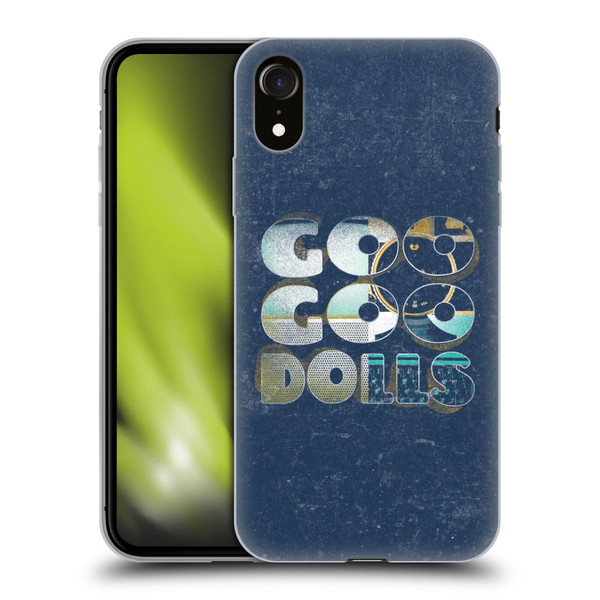 Goo Goo Dolls Graphics Rarities Bold Letters Soft Gel Case for Apple iPhone XR
