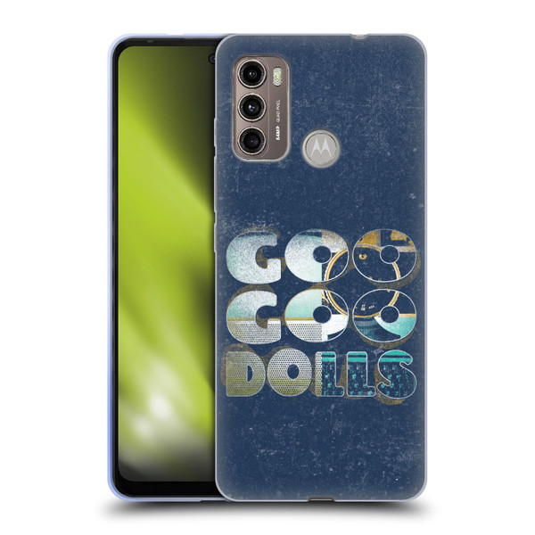 Goo Goo Dolls Graphics Rarities Bold Letters Soft Gel Case for Motorola Moto G60 / Moto G40 Fusion