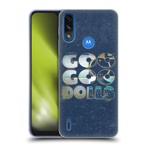 Goo Goo Dolls Graphics Rarities Bold Letters Soft Gel Case for Motorola Moto E7 Power / Moto E7i Power