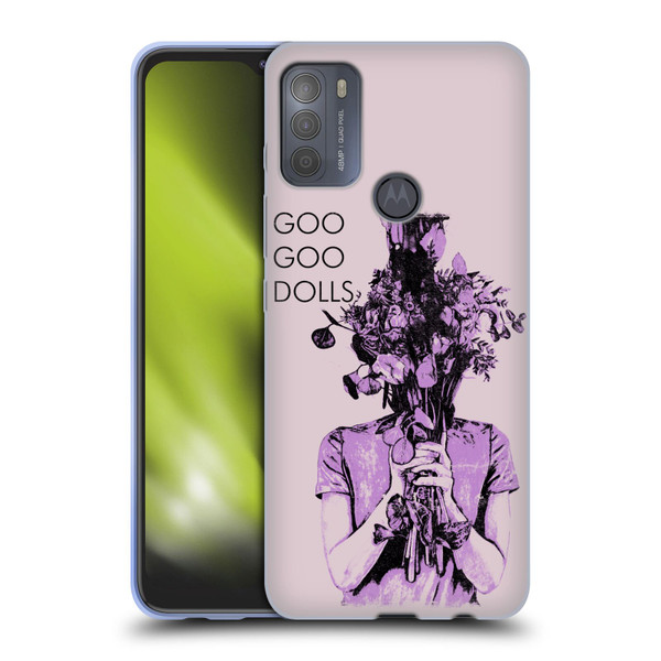 Goo Goo Dolls Graphics Chaos In Bloom Soft Gel Case for Motorola Moto G50