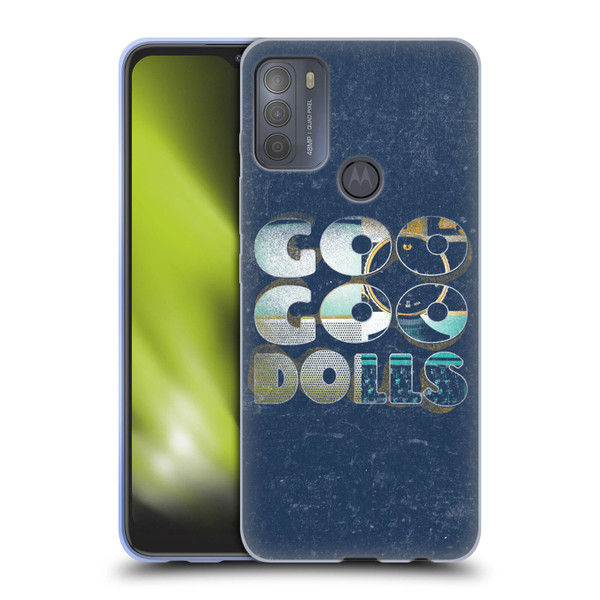 Goo Goo Dolls Graphics Rarities Bold Letters Soft Gel Case for Motorola Moto G50