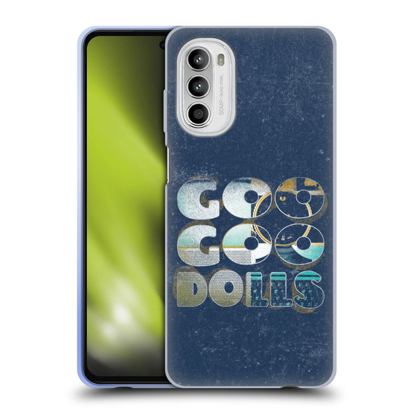 Goo Goo Dolls Graphics Rarities Bold Letters Soft Gel Case for Motorola Moto G52
