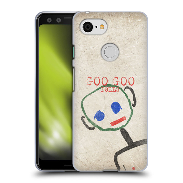 Goo Goo Dolls Graphics Throwback Super Star Guy Soft Gel Case for Google Pixel 3