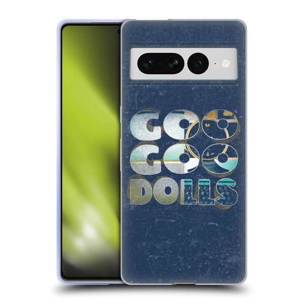Goo Goo Dolls Graphics Rarities Bold Letters Soft Gel Case for Google Pixel 7 Pro