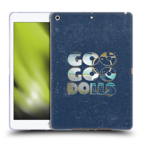Goo Goo Dolls Graphics Rarities Bold Letters Soft Gel Case for Apple iPad 10.2 2019/2020/2021