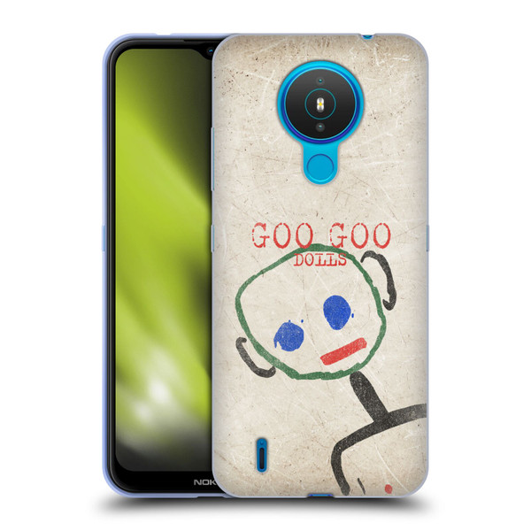 Goo Goo Dolls Graphics Throwback Super Star Guy Soft Gel Case for Nokia 1.4