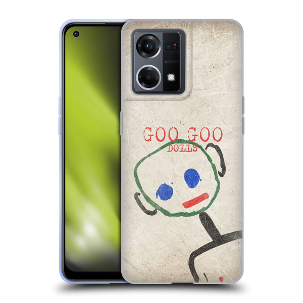 Goo Goo Dolls Graphics Throwback Super Star Guy Soft Gel Case for OPPO Reno8 4G