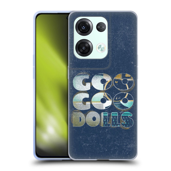 Goo Goo Dolls Graphics Rarities Bold Letters Soft Gel Case for OPPO Reno8 Pro