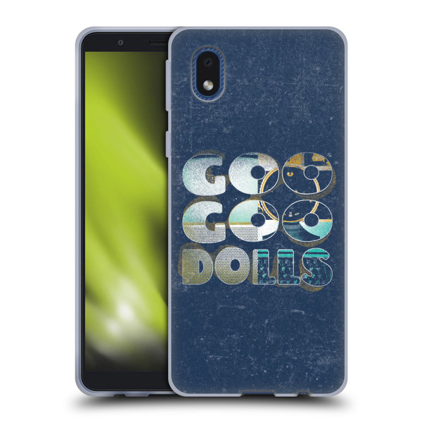 Goo Goo Dolls Graphics Rarities Bold Letters Soft Gel Case for Samsung Galaxy A01 Core (2020)