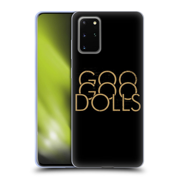 Goo Goo Dolls Graphics Stacked Gold Soft Gel Case for Samsung Galaxy S20+ / S20+ 5G