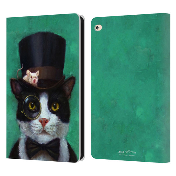 Lucia Heffernan Art Tuxedo Leather Book Wallet Case Cover For Apple iPad Air 2 (2014)