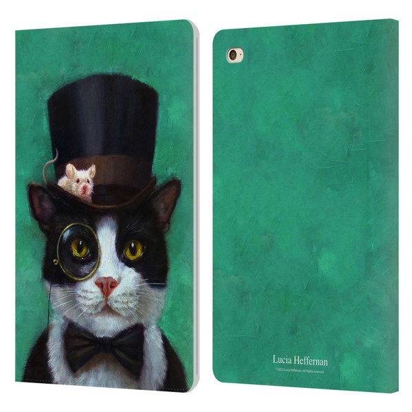 Lucia Heffernan Art Tuxedo Leather Book Wallet Case Cover For Apple iPad mini 4