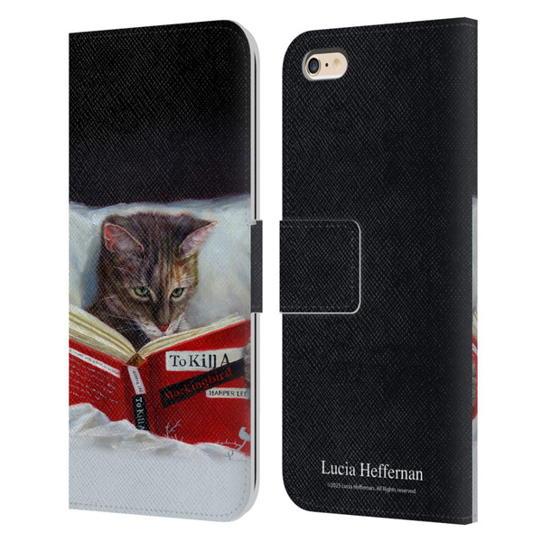 Lucia Heffernan Art Late Night Thriller Leather Book Wallet Case Cover For Apple iPhone 6 Plus / iPhone 6s Plus