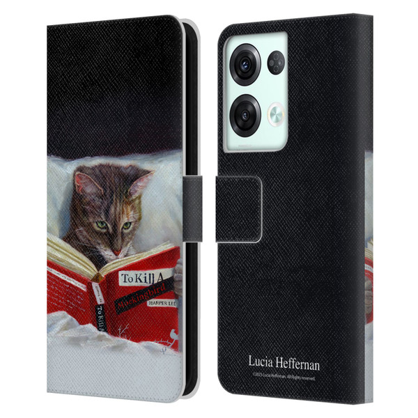 Lucia Heffernan Art Late Night Thriller Leather Book Wallet Case Cover For OPPO Reno8 Pro