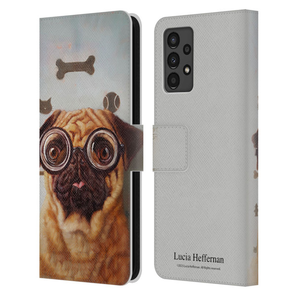 Lucia Heffernan Art Canine Eye Exam Leather Book Wallet Case Cover For Samsung Galaxy A13 (2022)