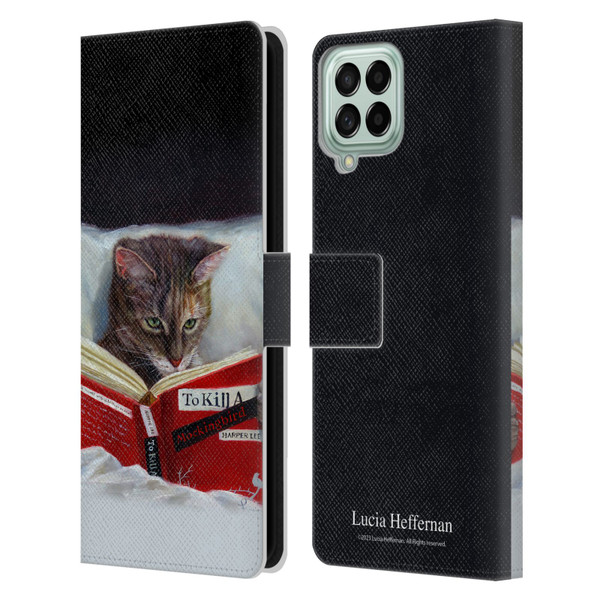 Lucia Heffernan Art Late Night Thriller Leather Book Wallet Case Cover For Samsung Galaxy M33 (2022)