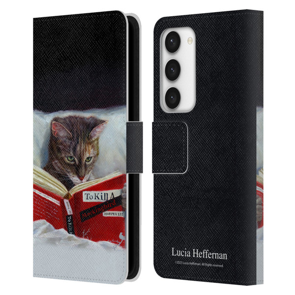 Lucia Heffernan Art Late Night Thriller Leather Book Wallet Case Cover For Samsung Galaxy S23 5G