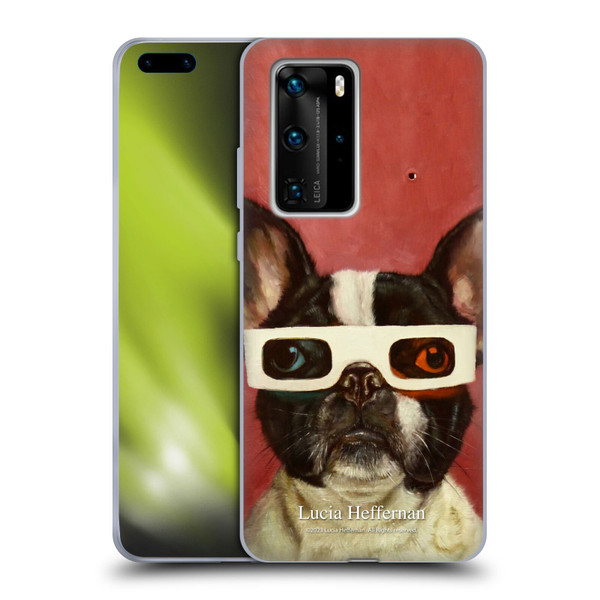 Lucia Heffernan Art 3D Dog Soft Gel Case for Huawei P40 Pro / P40 Pro Plus 5G