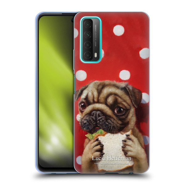 Lucia Heffernan Art Pugalicious Soft Gel Case for Huawei P Smart (2021)