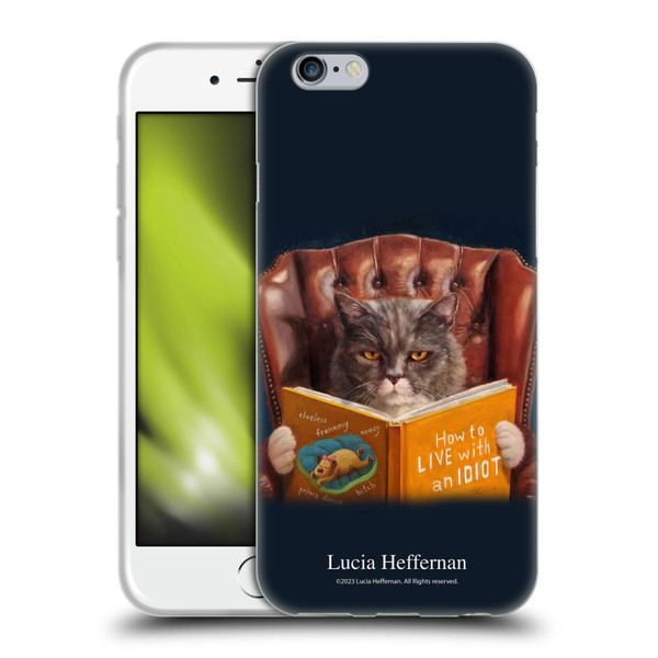 Lucia Heffernan Art Cat Self Help Soft Gel Case for Apple iPhone 6 / iPhone 6s