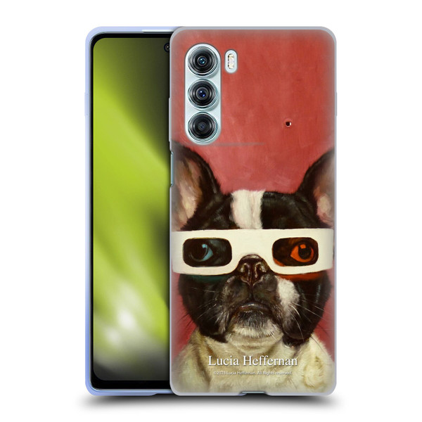 Lucia Heffernan Art 3D Dog Soft Gel Case for Motorola Edge S30 / Moto G200 5G