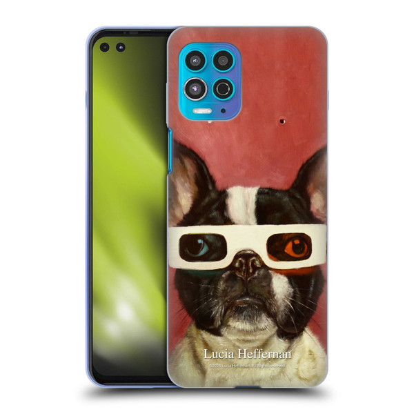 Lucia Heffernan Art 3D Dog Soft Gel Case for Motorola Moto G100