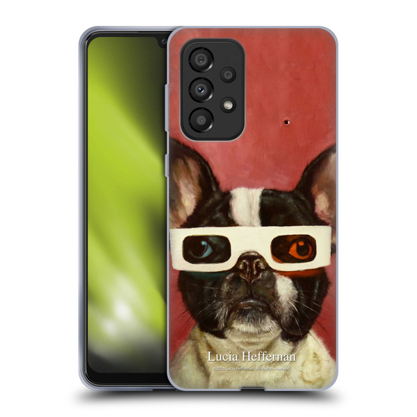 Lucia Heffernan Art 3D Dog Soft Gel Case for Samsung Galaxy A33 5G (2022)