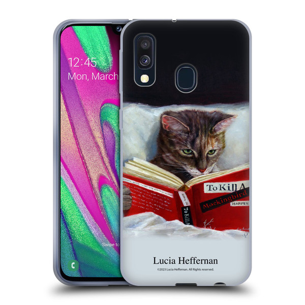 Lucia Heffernan Art Late Night Thriller Soft Gel Case for Samsung Galaxy A40 (2019)