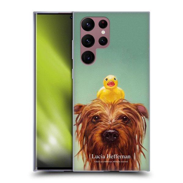 Lucia Heffernan Art Bath Time Soft Gel Case for Samsung Galaxy S22 Ultra 5G