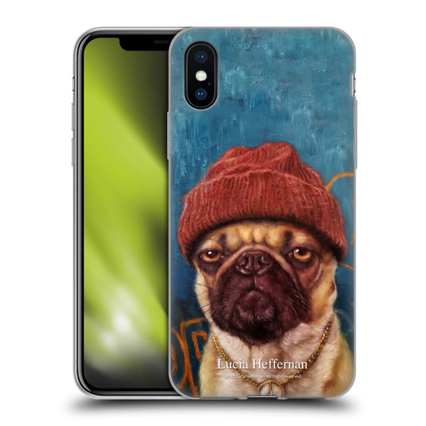 Lucia Heffernan Art Monday Mood Soft Gel Case for Apple iPhone X / iPhone XS