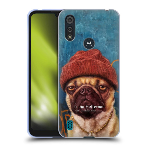 Lucia Heffernan Art Monday Mood Soft Gel Case for Motorola Moto E6s (2020)