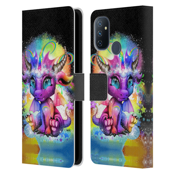 Sheena Pike Dragons Rainbow Lil Dragonz Leather Book Wallet Case Cover For OnePlus Nord N100