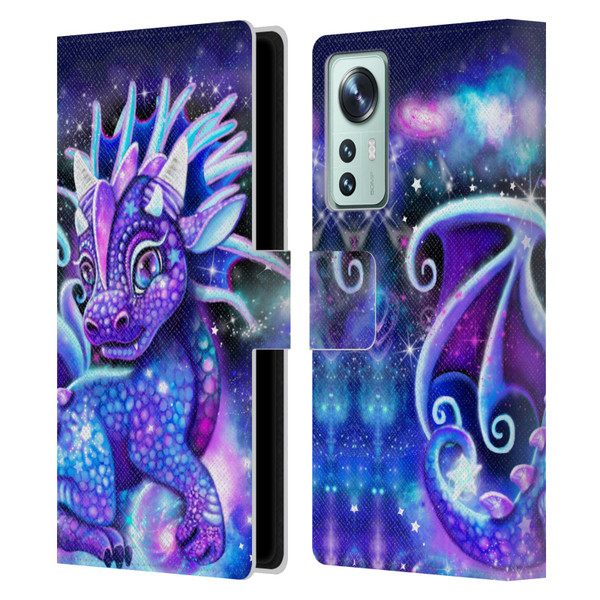 Sheena Pike Dragons Galaxy Lil Dragonz Leather Book Wallet Case Cover For Xiaomi 12