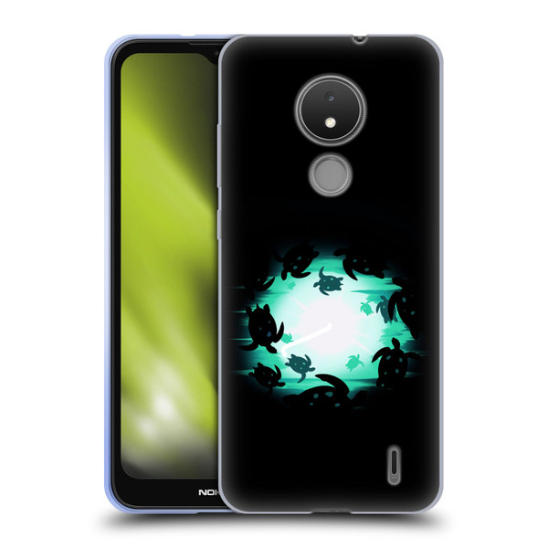 Alyn Spiller Animal Art Turtles Soft Gel Case for Nokia C21