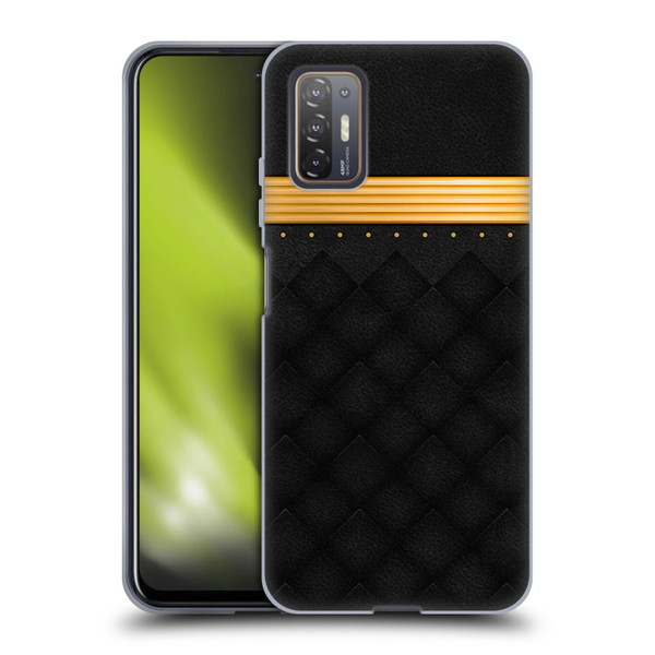 Alyn Spiller Luxury Gold Soft Gel Case for HTC Desire 21 Pro 5G