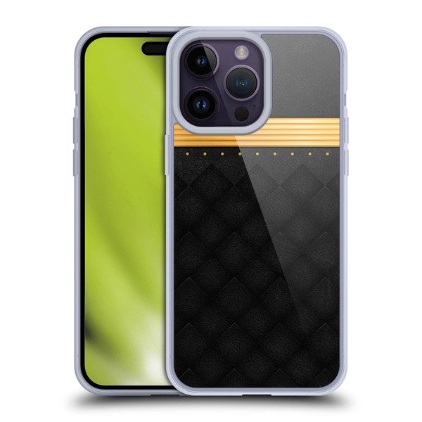 Alyn Spiller Luxury Gold Soft Gel Case for Apple iPhone 14 Pro Max