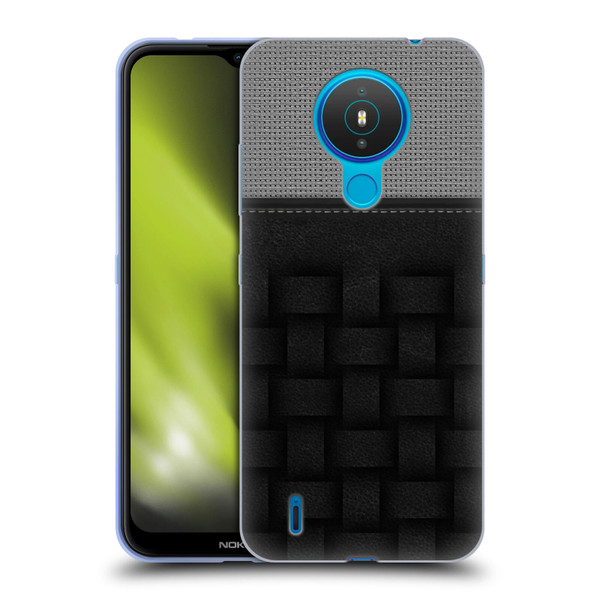 Alyn Spiller Luxury Charcoal Soft Gel Case for Nokia 1.4
