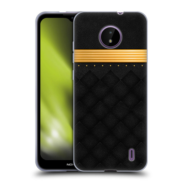 Alyn Spiller Luxury Gold Soft Gel Case for Nokia C10 / C20