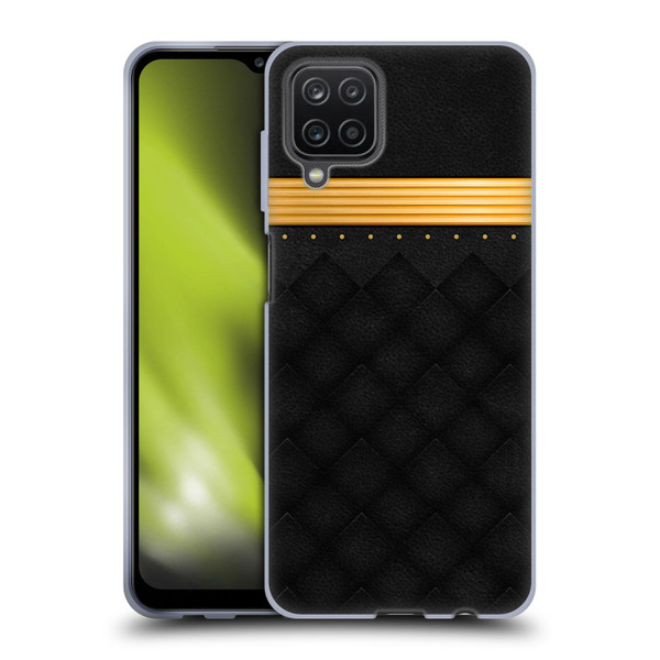 Alyn Spiller Luxury Gold Soft Gel Case for Samsung Galaxy A12 (2020)