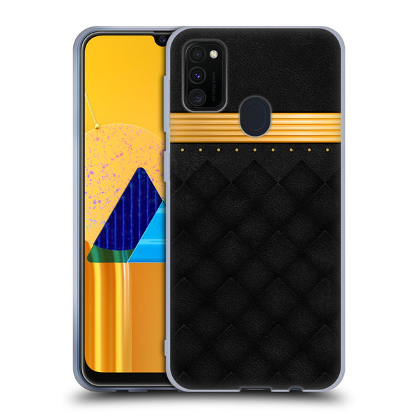 Alyn Spiller Luxury Gold Soft Gel Case for Samsung Galaxy M30s (2019)/M21 (2020)
