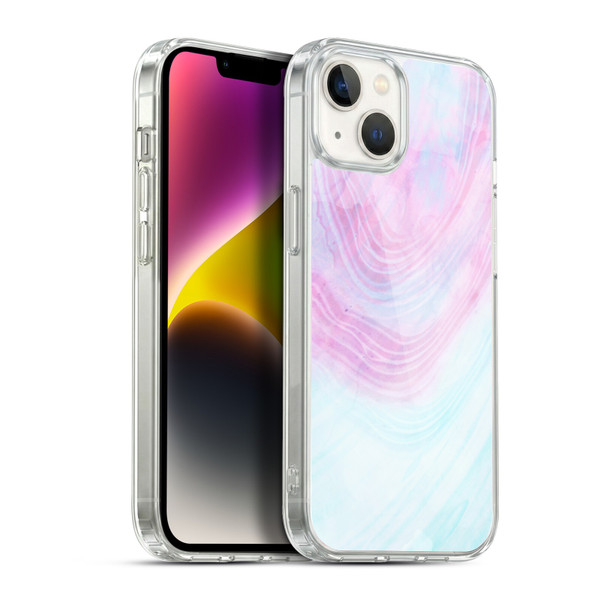 Alyn Spiller Marble Pastel Soft Gel Case for Apple iPhone 14 Plus & MagSafe