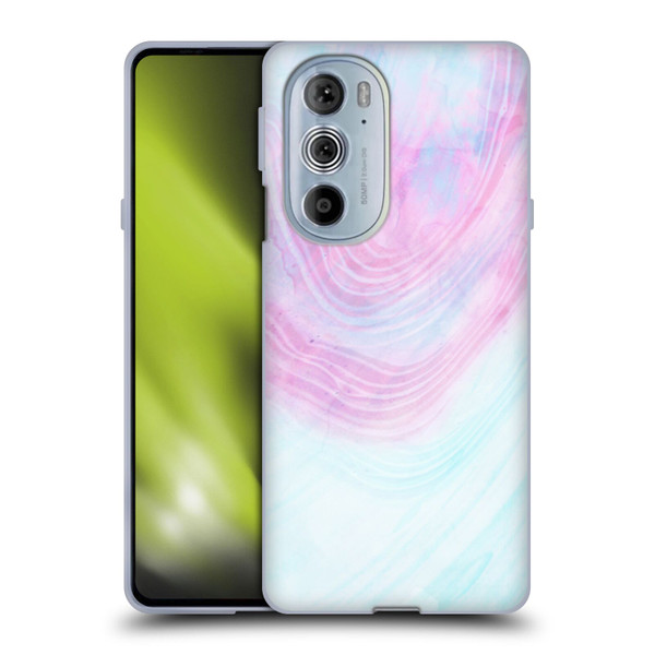 Alyn Spiller Marble Pastel Soft Gel Case for Motorola Edge X30
