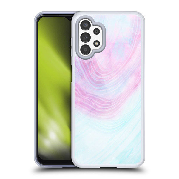 Alyn Spiller Marble Pastel Soft Gel Case for Samsung Galaxy A13 (2022)