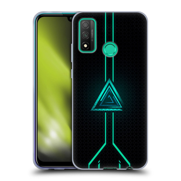 Alyn Spiller Neon Green Soft Gel Case for Huawei P Smart (2020)