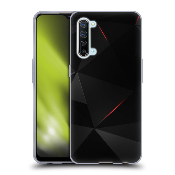Alyn Spiller Tectonic Red Soft Gel Case for OPPO Find X2 Lite 5G