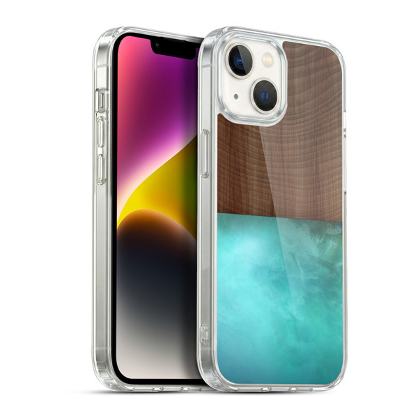 Alyn Spiller Wood & Resin Blocking Soft Gel Case for Apple iPhone 14