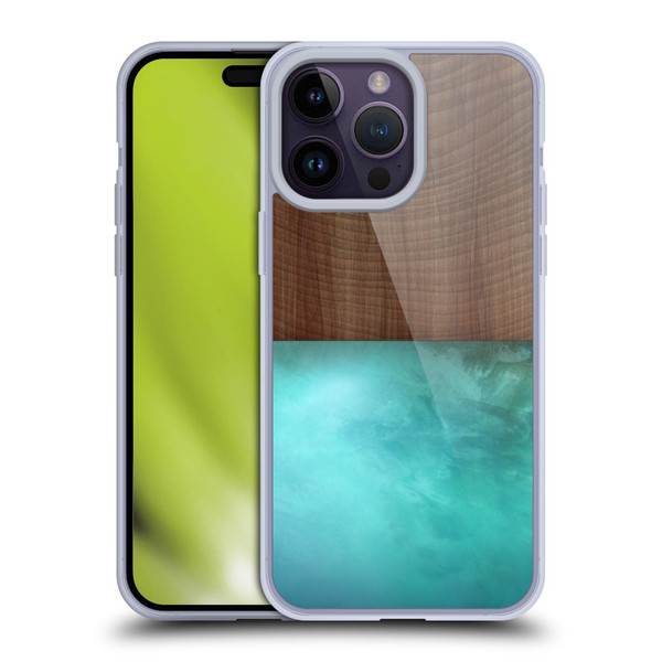 Alyn Spiller Wood & Resin Blocking Soft Gel Case for Apple iPhone 14 Pro Max